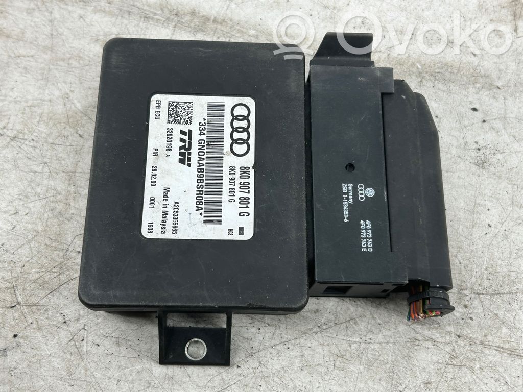 Audi A4 S4 B8 8K Hand brake control module 