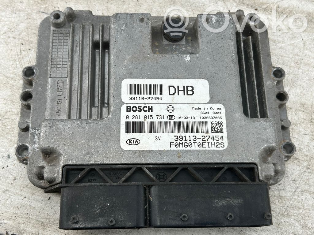 Engine control unit/module   3911327454,3911627454,0281015731