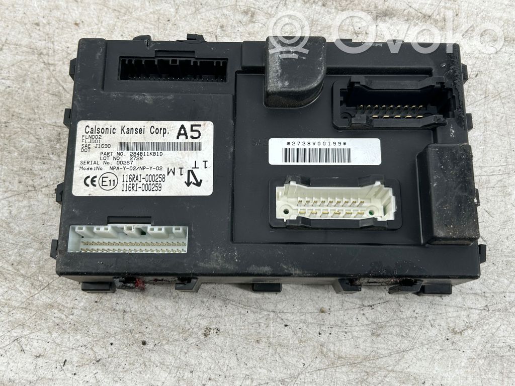 Nissan Juke I F15 Sterownik / Moduł komfortu 