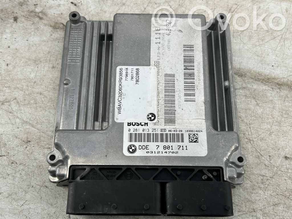 Variklio valdymo blokas   0281013251,031214702,7801711