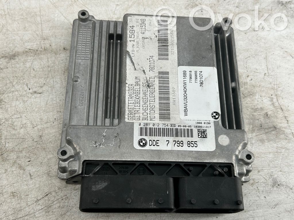 Engine control unit/module   0281012754,7799855,1039S11317