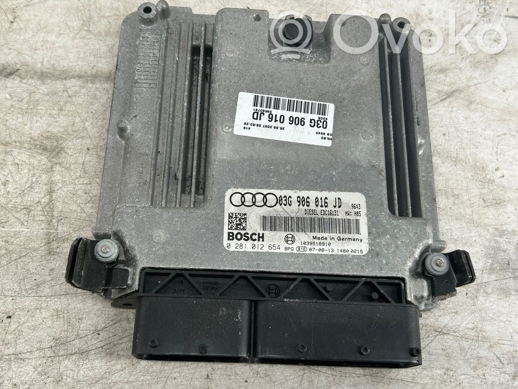 Engine control unit/module   03G906016JD,1039S18910,0281012654