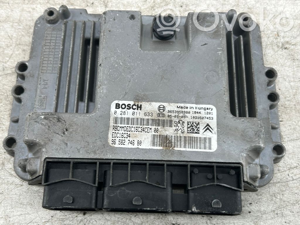 Peugeot 206 Engine control unit/module 
