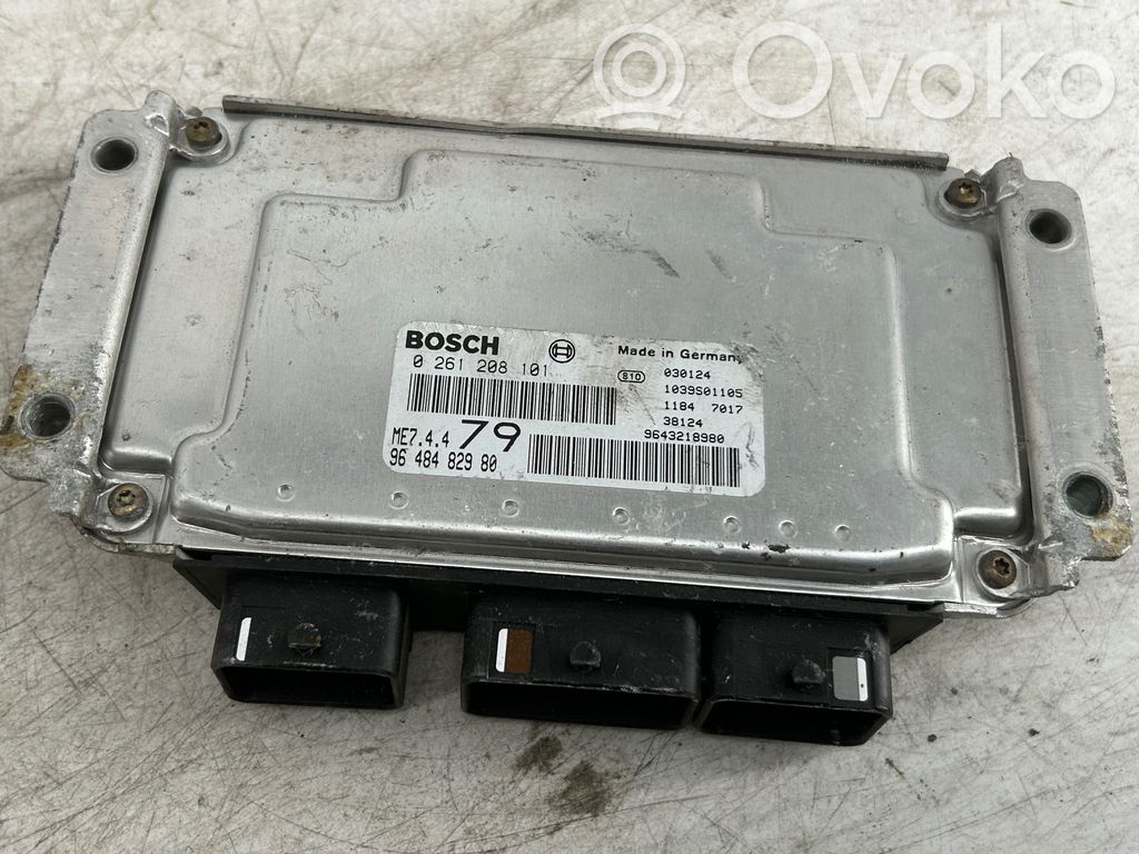 Peugeot 207 Engine control unit/module 