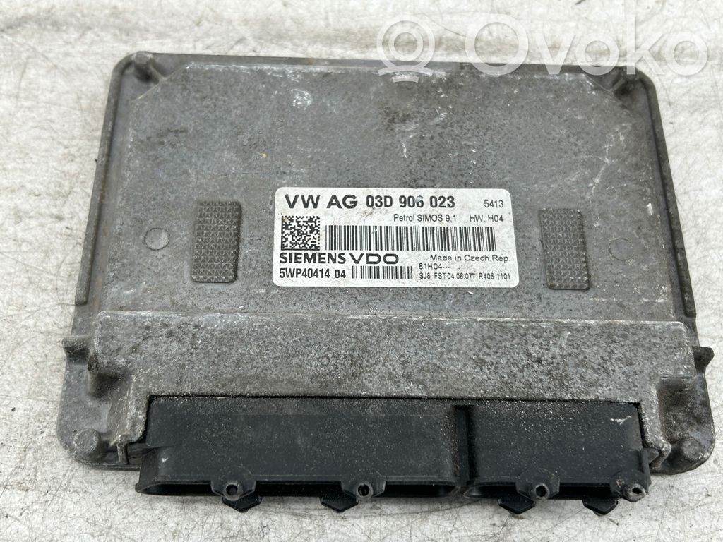 Engine control unit/module   03D906023,5WP4041404,S1M0S91