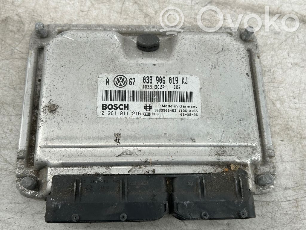 Volkswagen Golf IV Engine control unit/module 