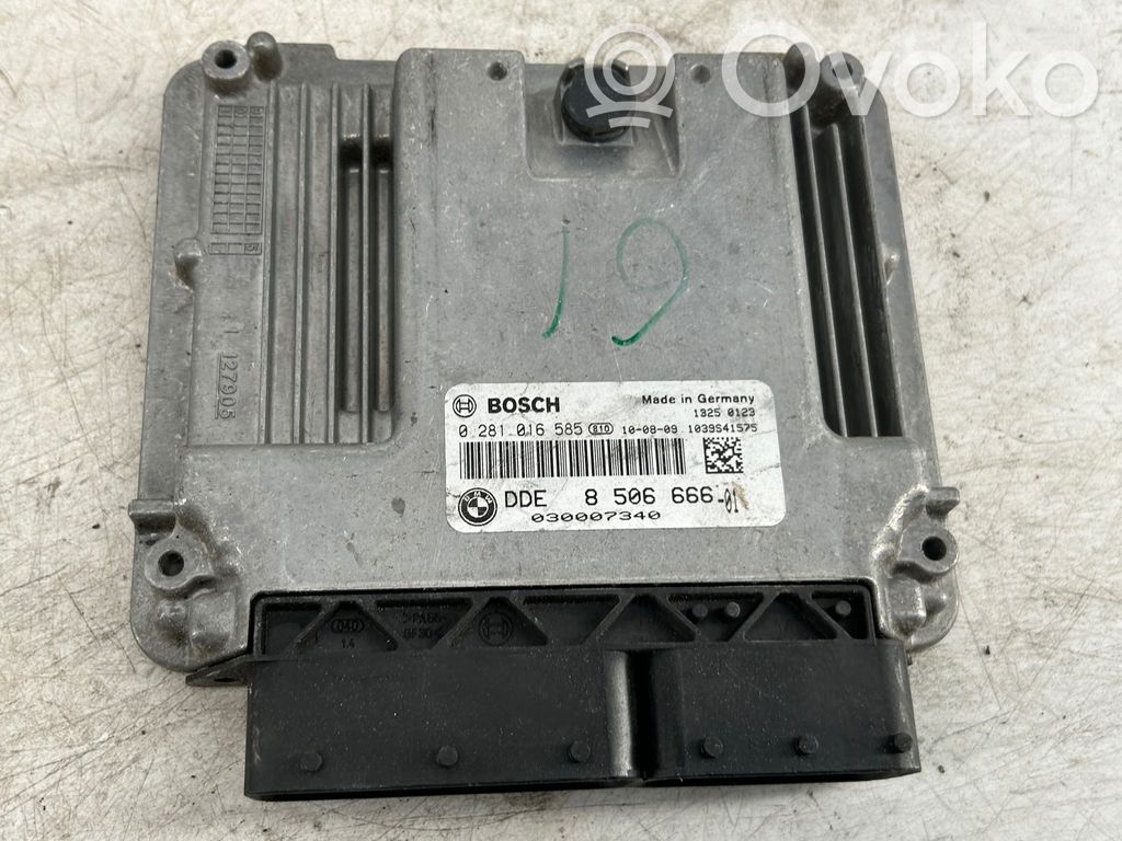 Engine control unit/module   0281016585,030007340,8506666