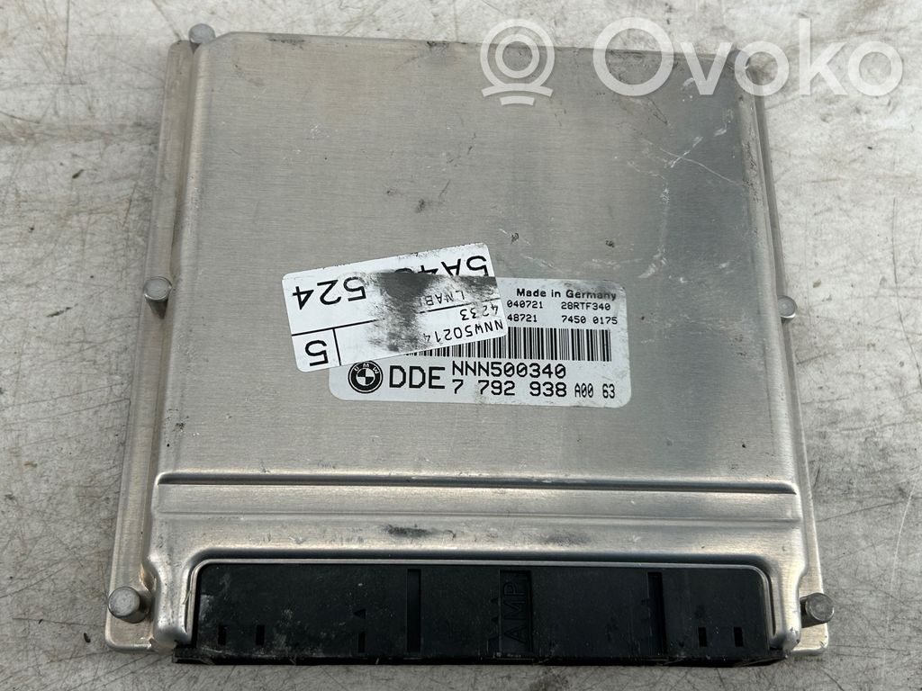 Engine control unit/module   7792938,28RTF340
