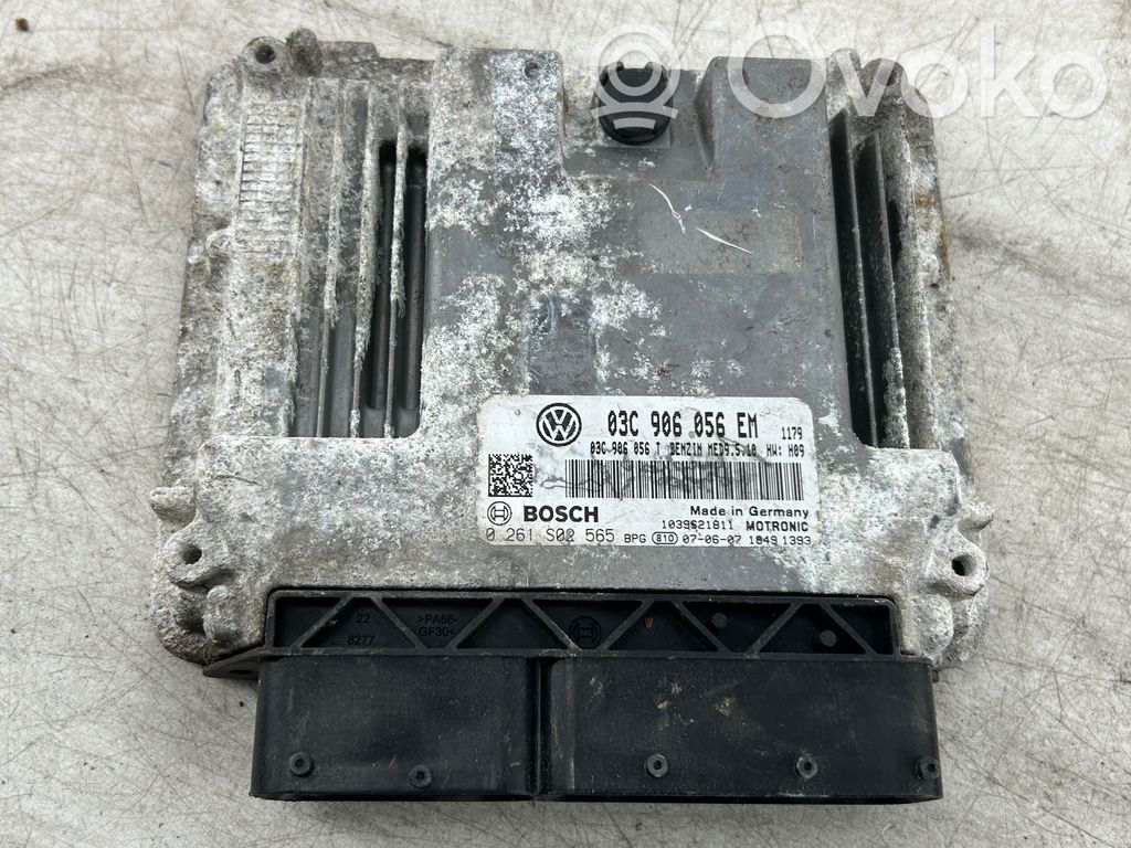 Engine control unit/module   03C906056EM,03C906056T,0261S02565