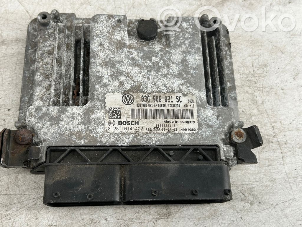 Seat Leon (1P) Engine control unit/module 