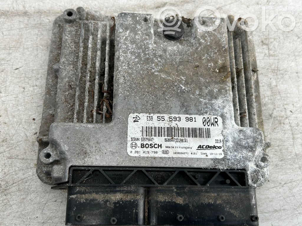 Opel Corsa D Engine control unit/module 