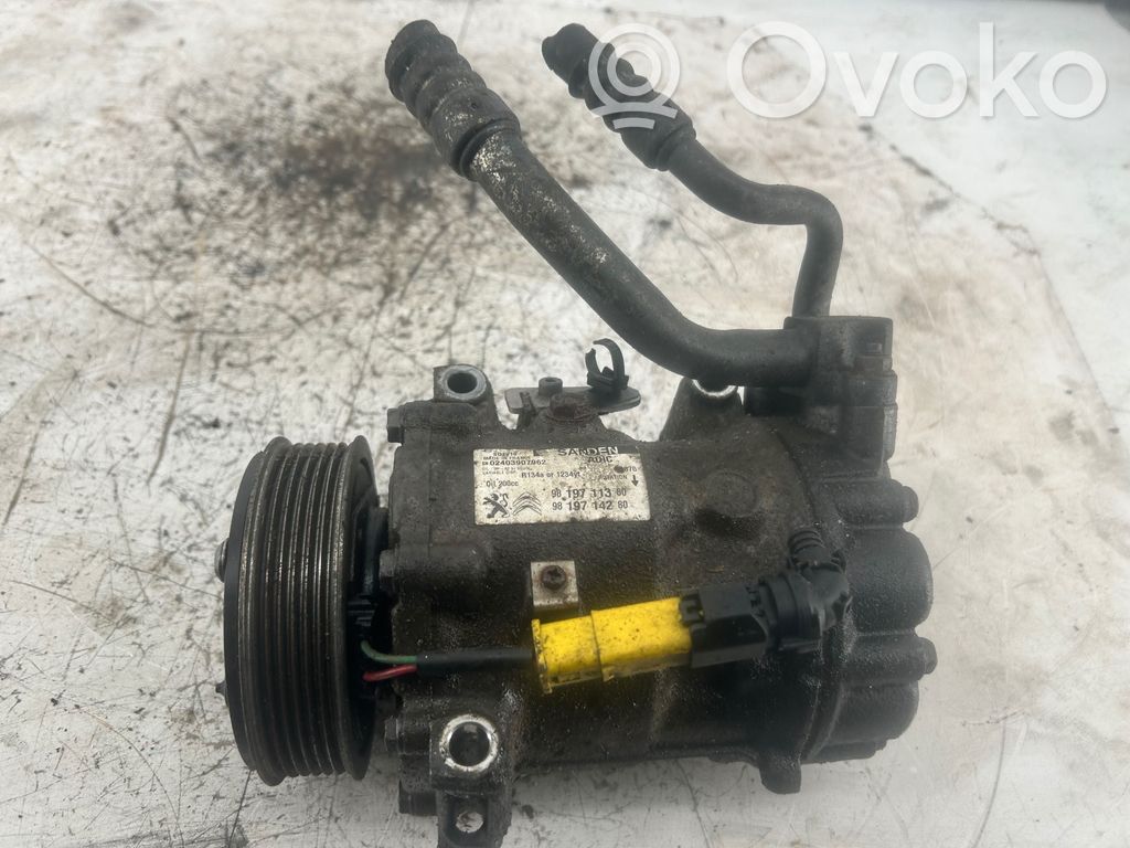 Peugeot Boxer Air conditioning (A/C) compressor (pump) 