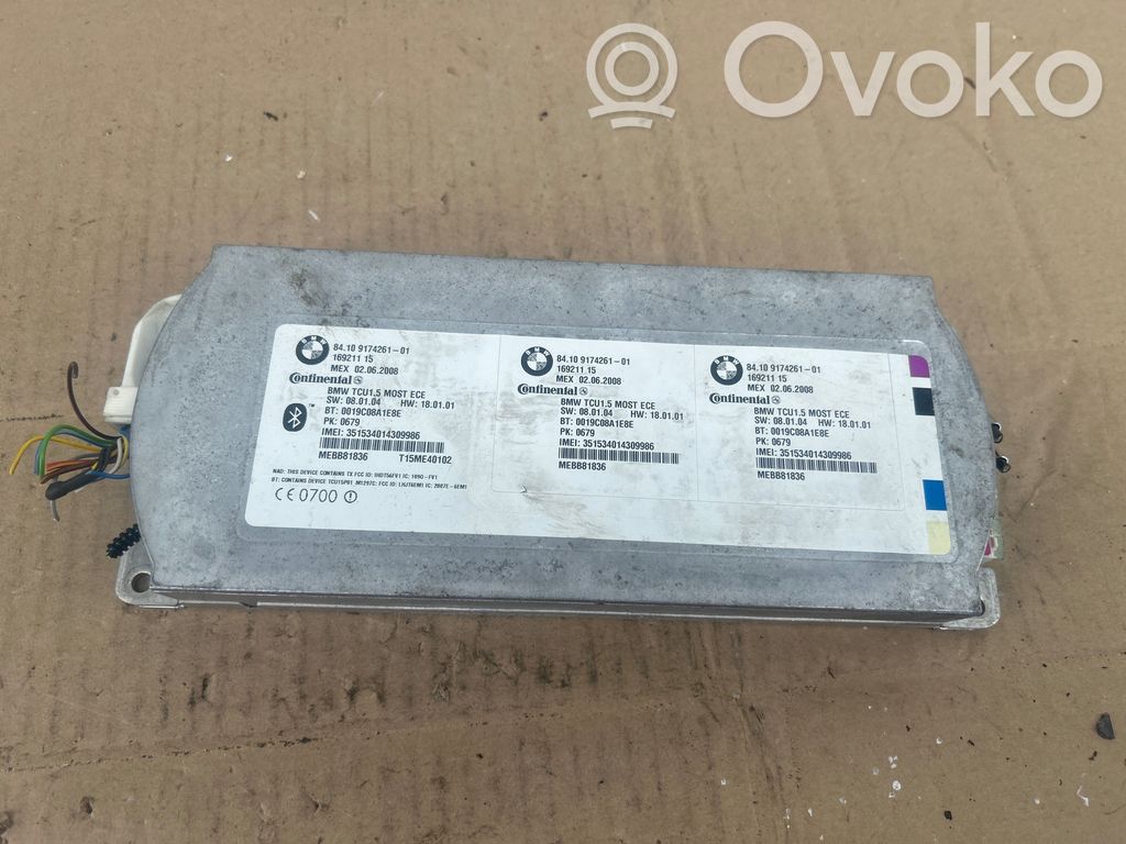 BMW 5 E60 E61 Bluetooth control unit module 