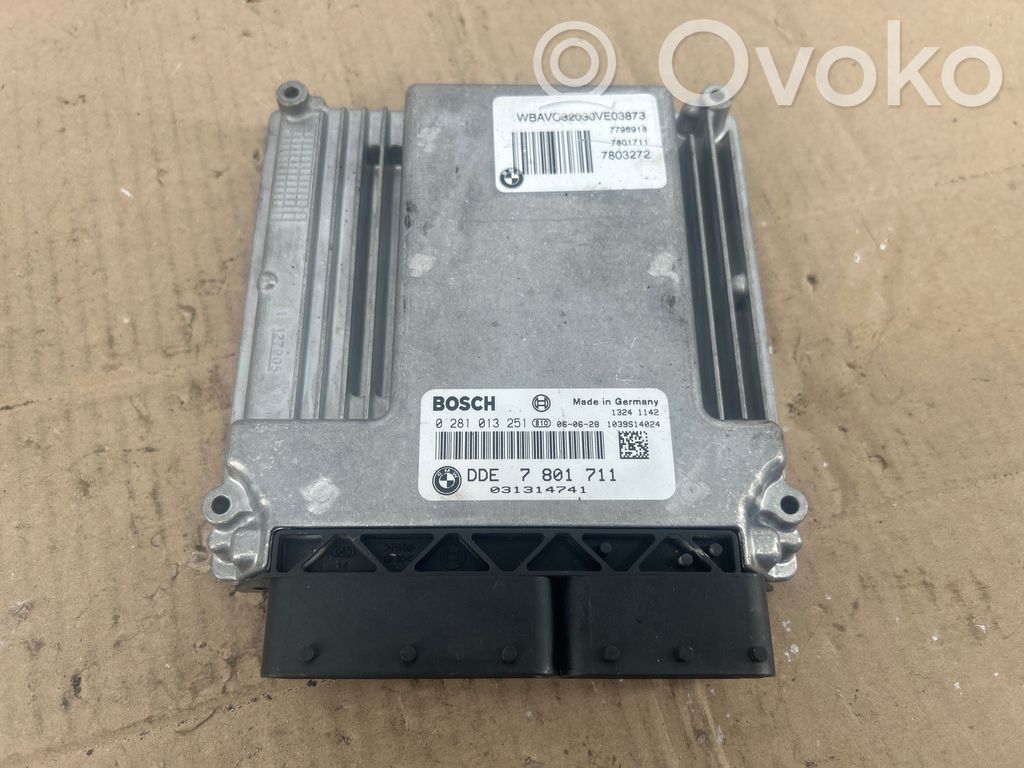 BMW 3 E90 E91 Engine control unit/module 