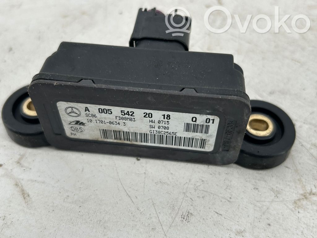 Mercedes-Benz ML W164 Sensor ESP de aceleración de frecuencia del intermitente 