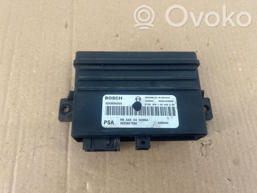Citroen C4 II Picasso Unidad de control/módulo PDC de aparcamiento 