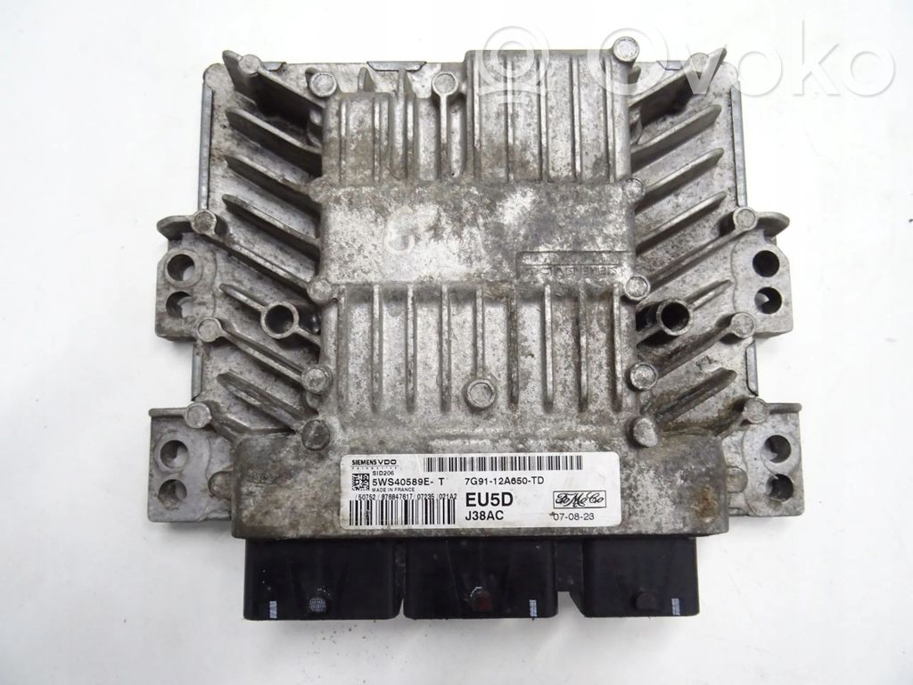 Unité de commande, module ECU de moteur   7G9112A650TD