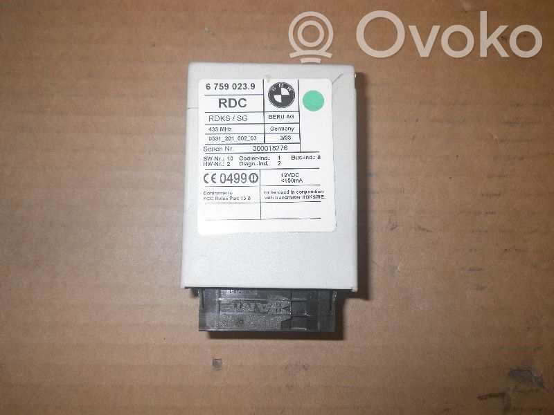 Tire pressure control unit   67590239