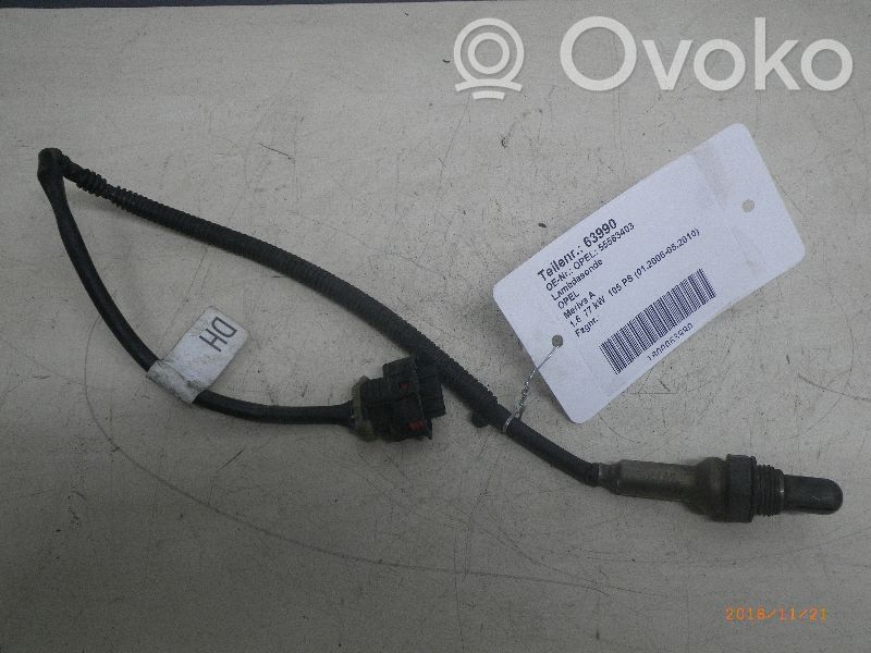 Opel Meriva A Sonde lambda 