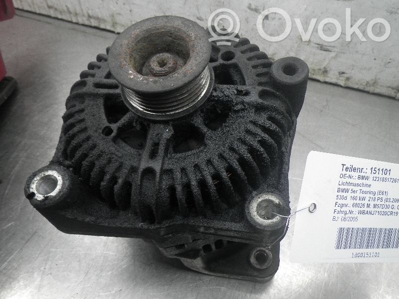 BMW 5 E60 E61 Alternador 