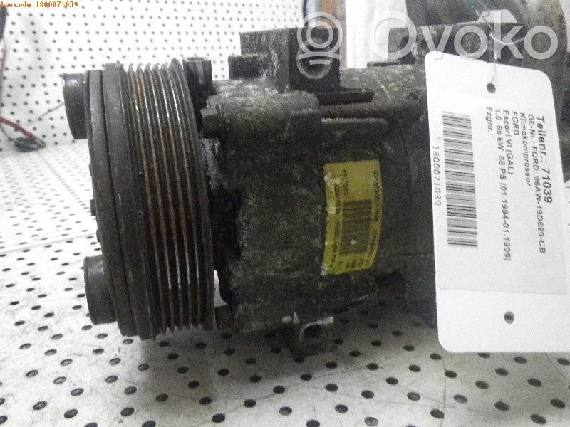 Ford Escort Air conditioning (A/C) compressor (pump) 