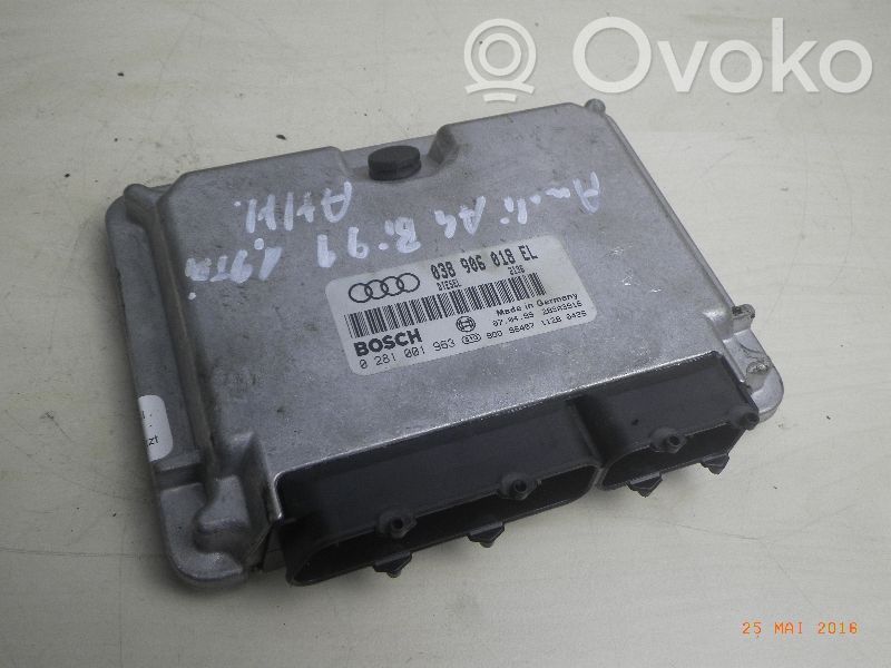 Unidad de control/módulo del motor   0281001963