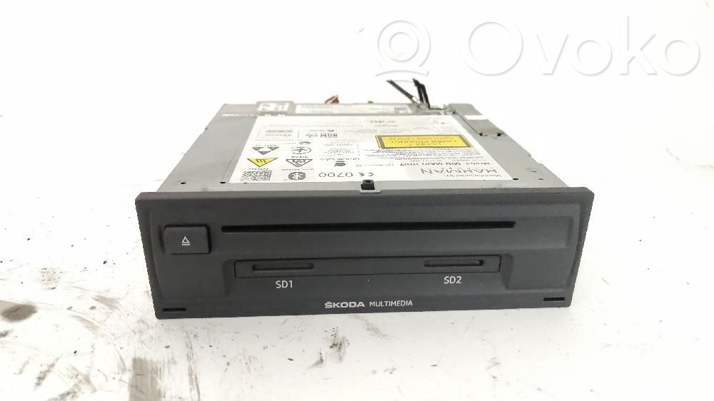 Skoda Octavia Mk3 (5E) Unitate principală radio/CD/DVD/GPS 