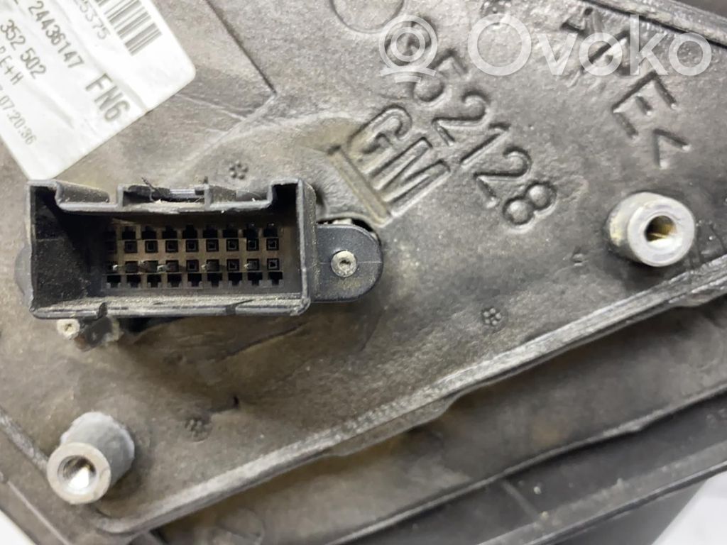 Opel Vectra C Manualne lusterko boczne drzwi przednich 