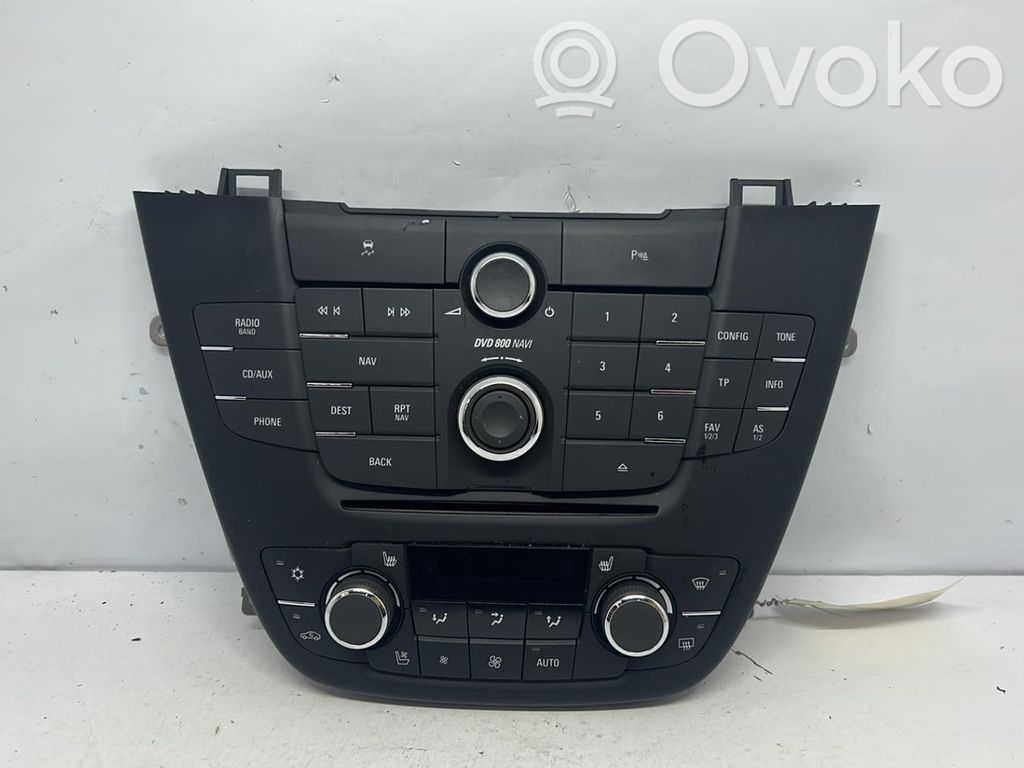 Opel Insignia A Climate control unit 