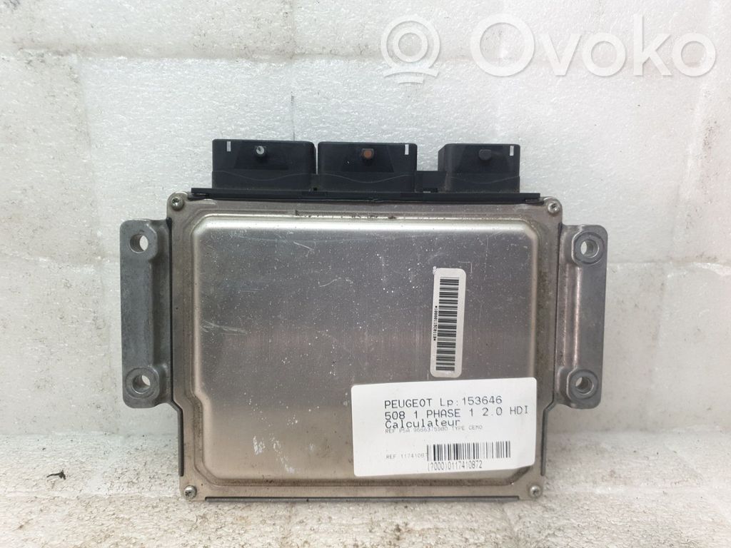 Peugeot 508 Unidad de control/módulo del motor 