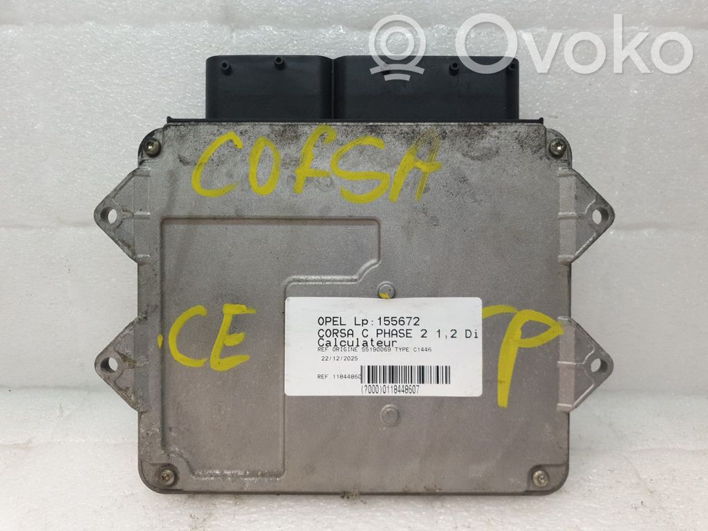 Opel Corsa C Engine control unit/module 