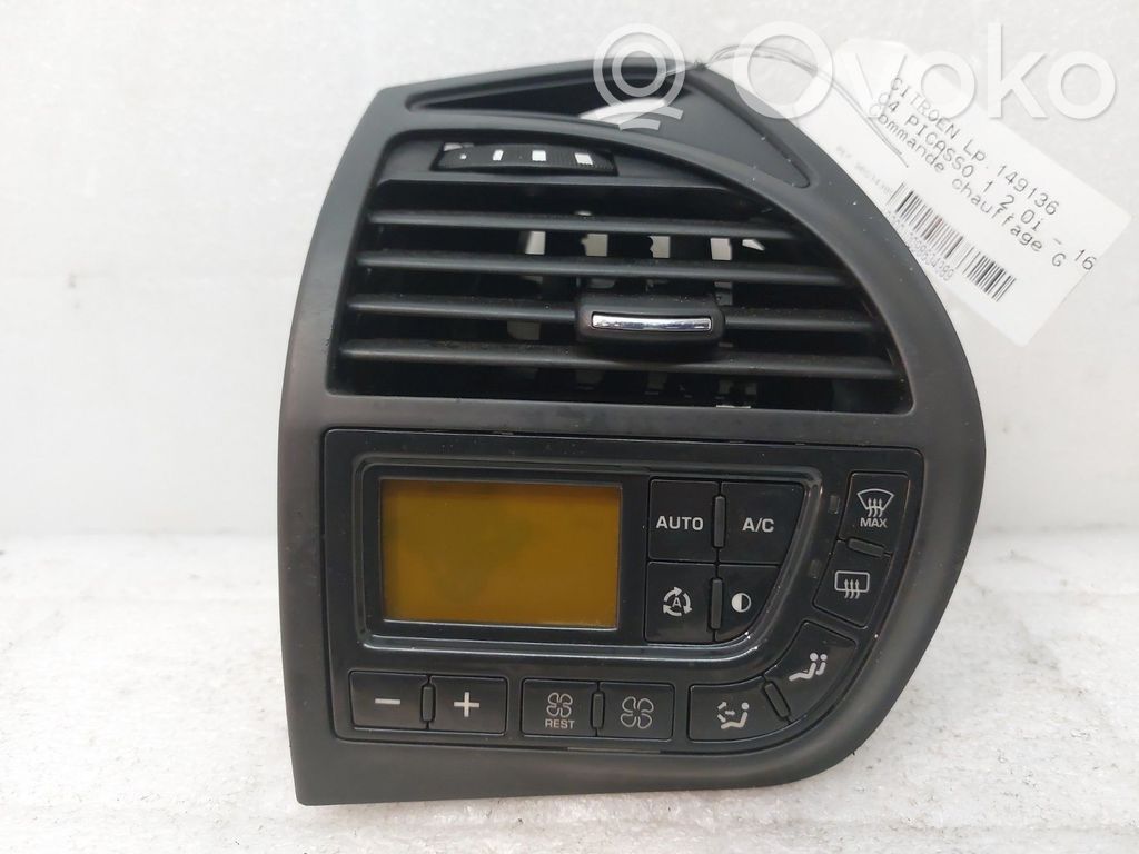 Citroen C4 I Picasso Climate control unit 