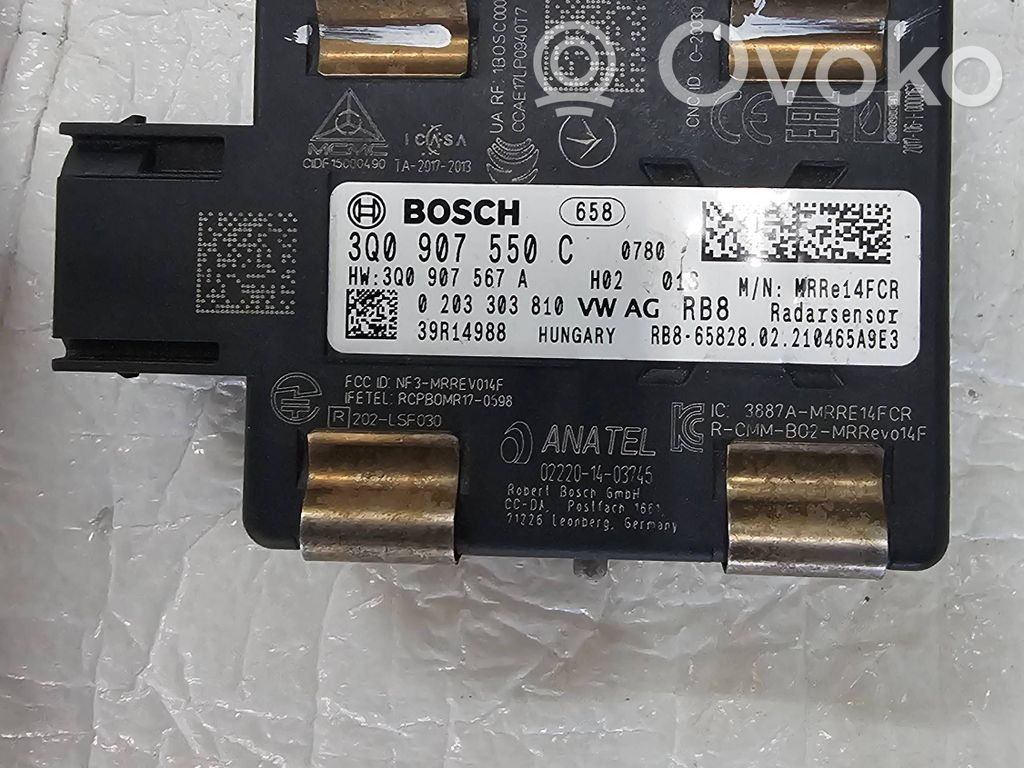 Volkswagen PASSAT B8 Senzor radar distronic 