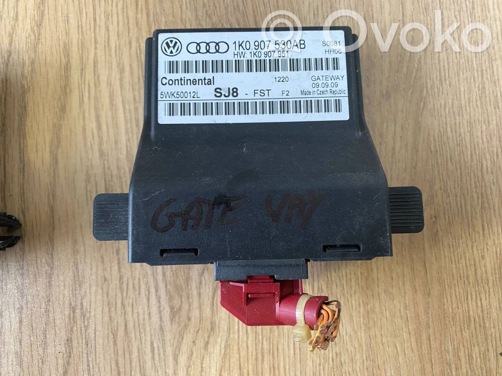 Módulo de control Gateway   1K0907530AB,5WK50012L,1K0907951