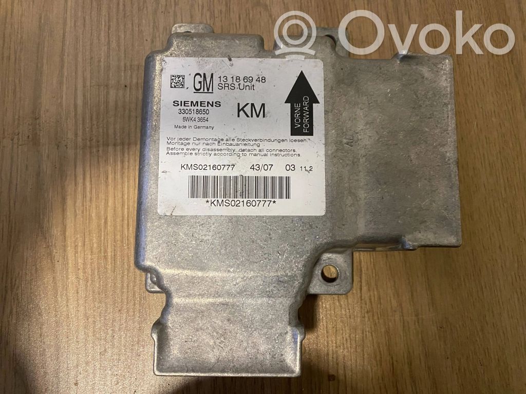 Opel Vectra C Unitate/modul de comandă airbaguri 