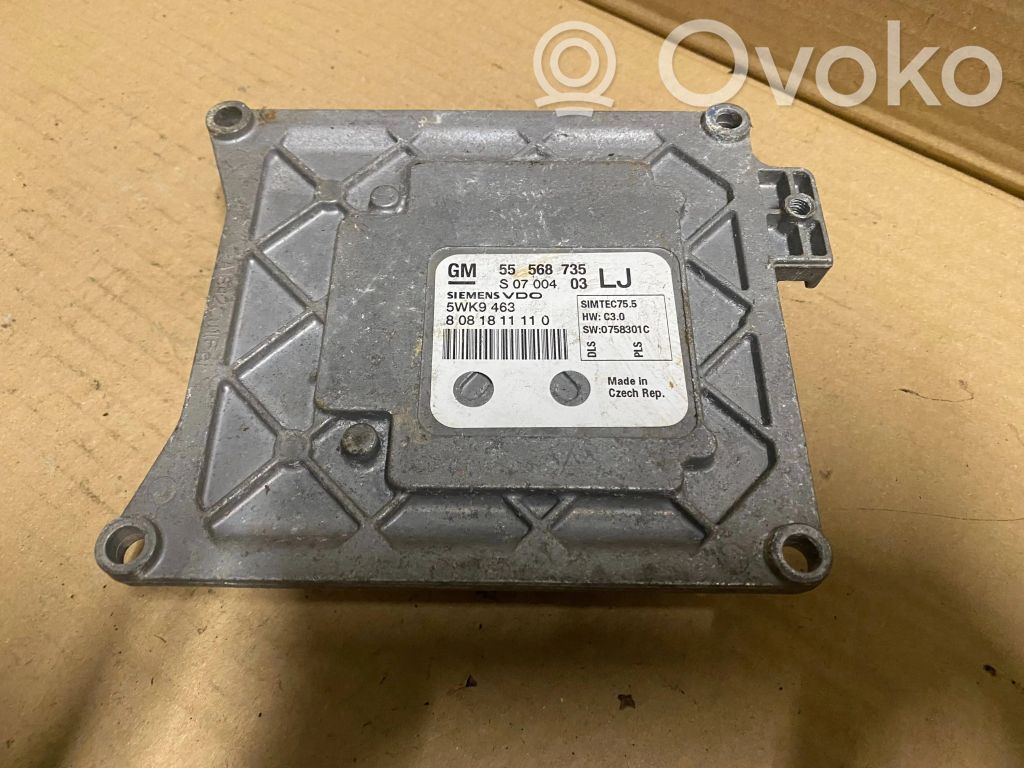 Engine control unit/module   55568735,5WK9463,8081811110