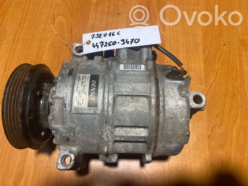 Audi A4 S4 B6 8E 8H Kompresor / Sprężarka klimatyzacji A/C 