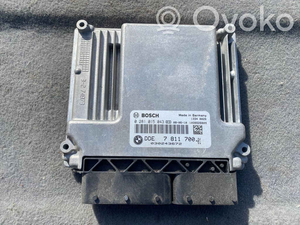 BMW 1 E81 E87 Unidad de control/módulo del motor 