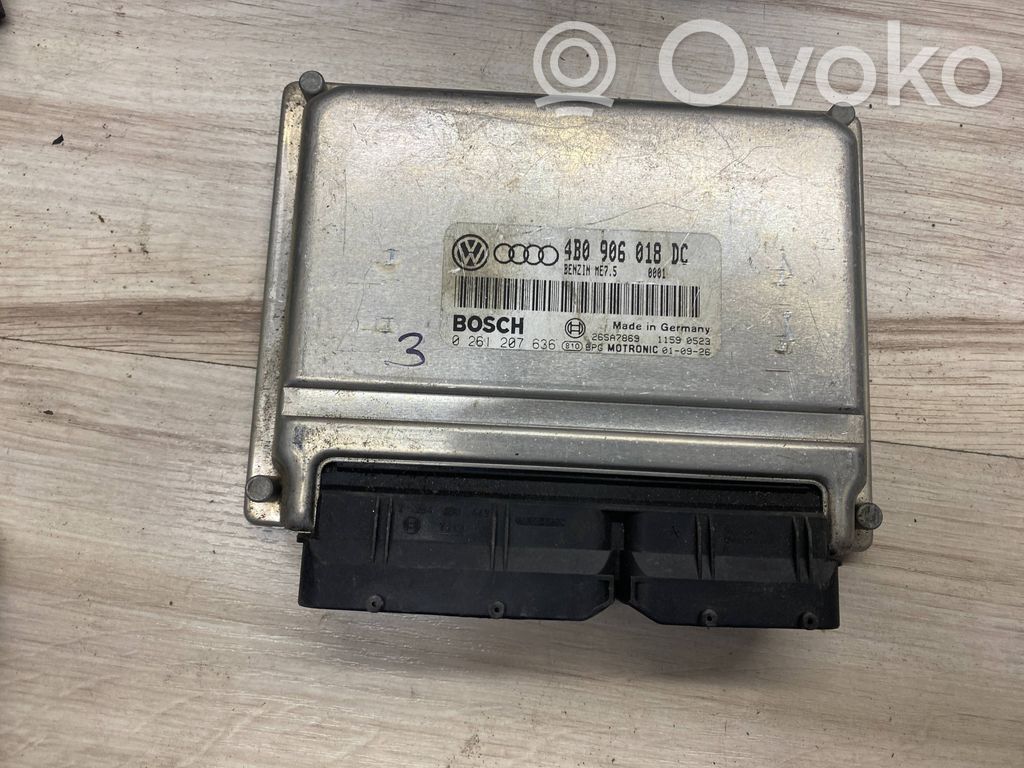 Engine control unit/module   4B0906018DC,0261207636,26SA7869