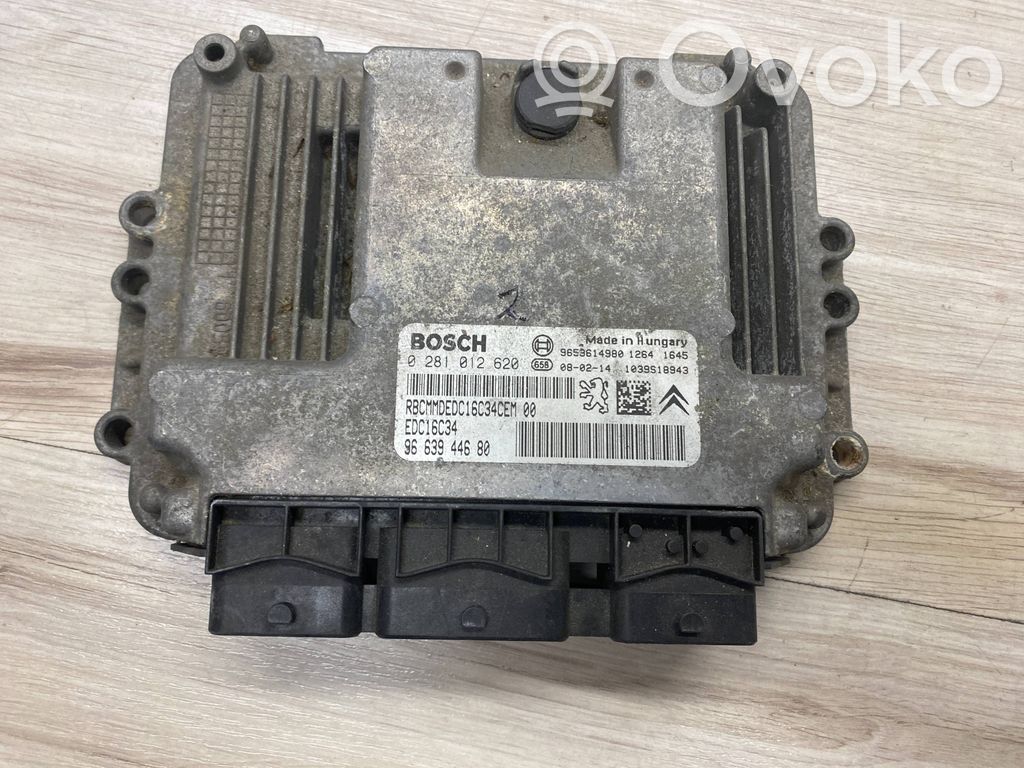 Engine control unit/module   0281012620,9663944680,9659614980