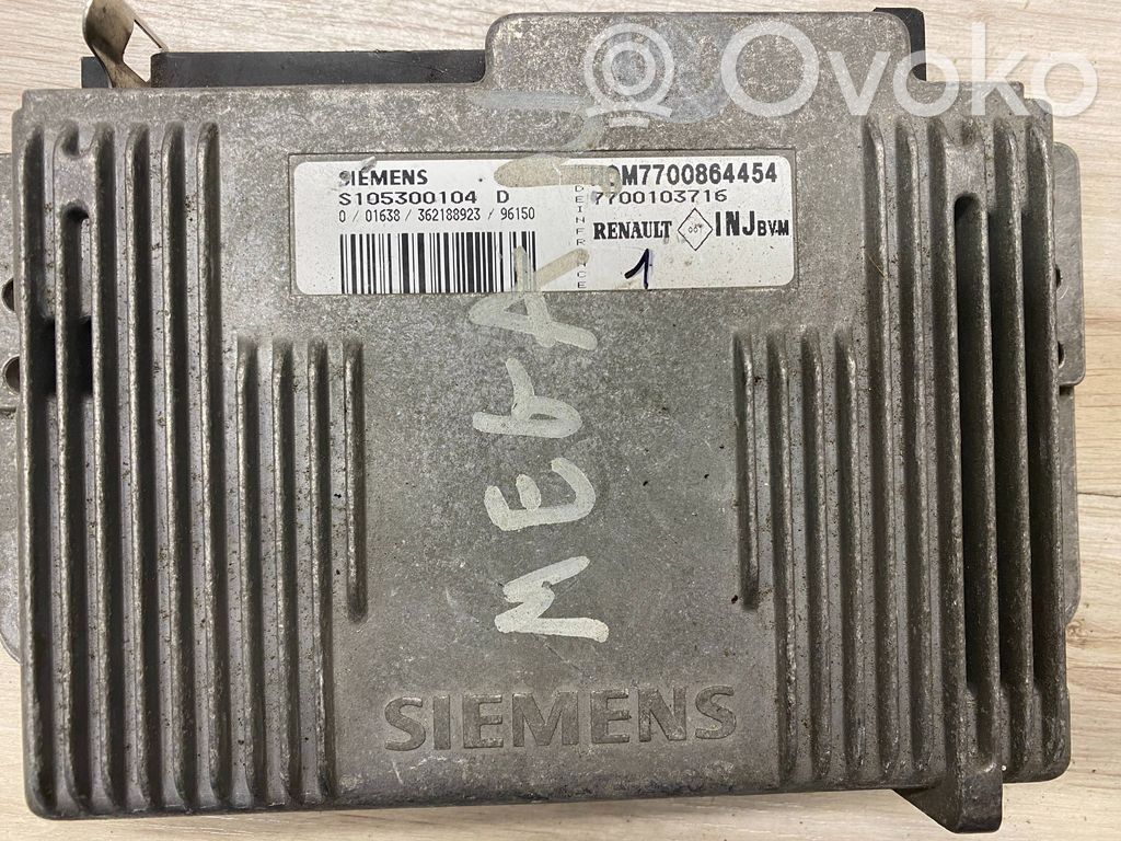 Renault Megane I Engine control unit/module 