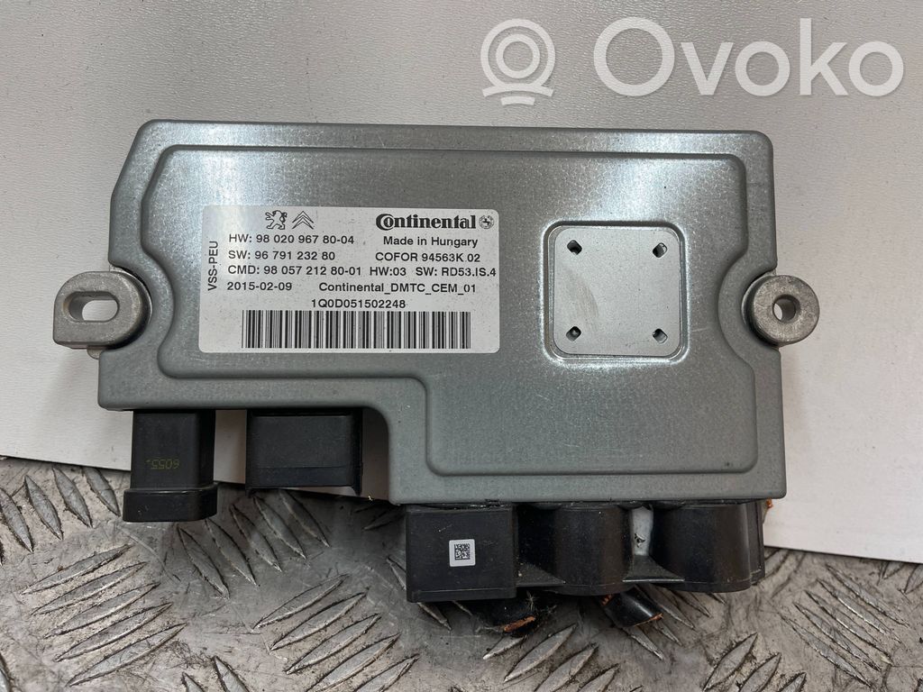 Peugeot 208 I Other control units/modules 