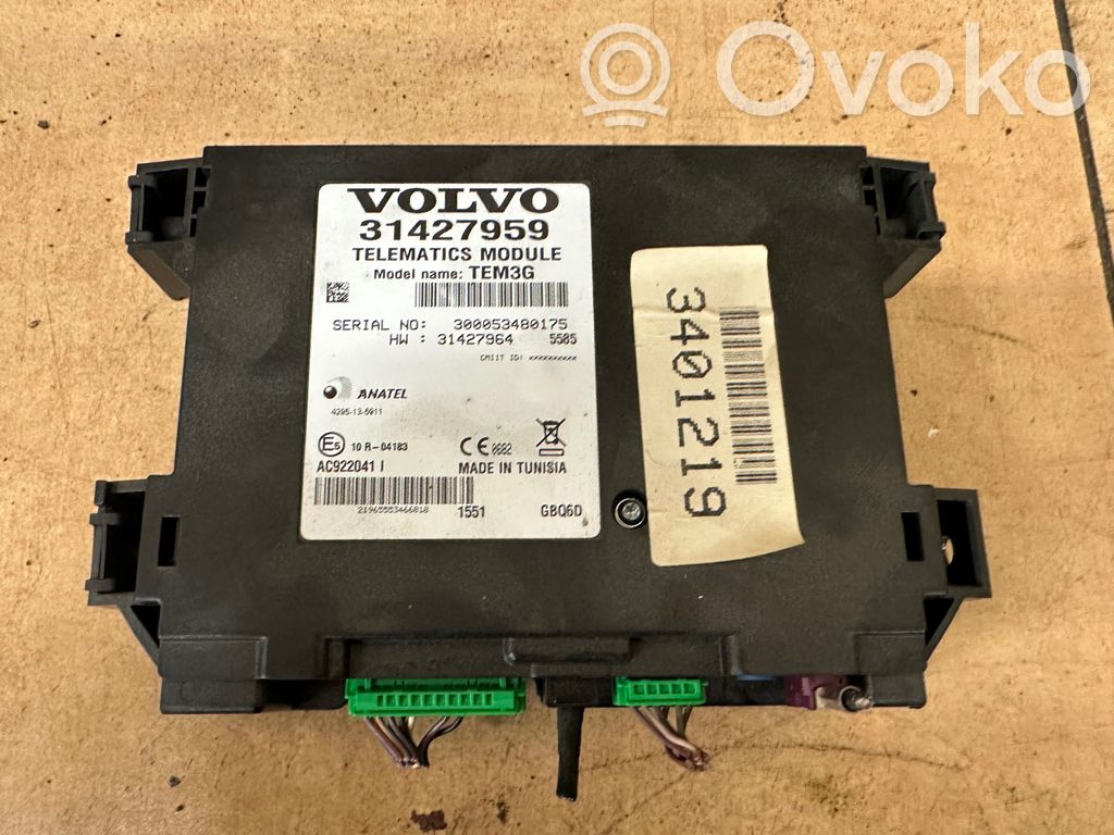 Volvo V40 Other control units/modules 