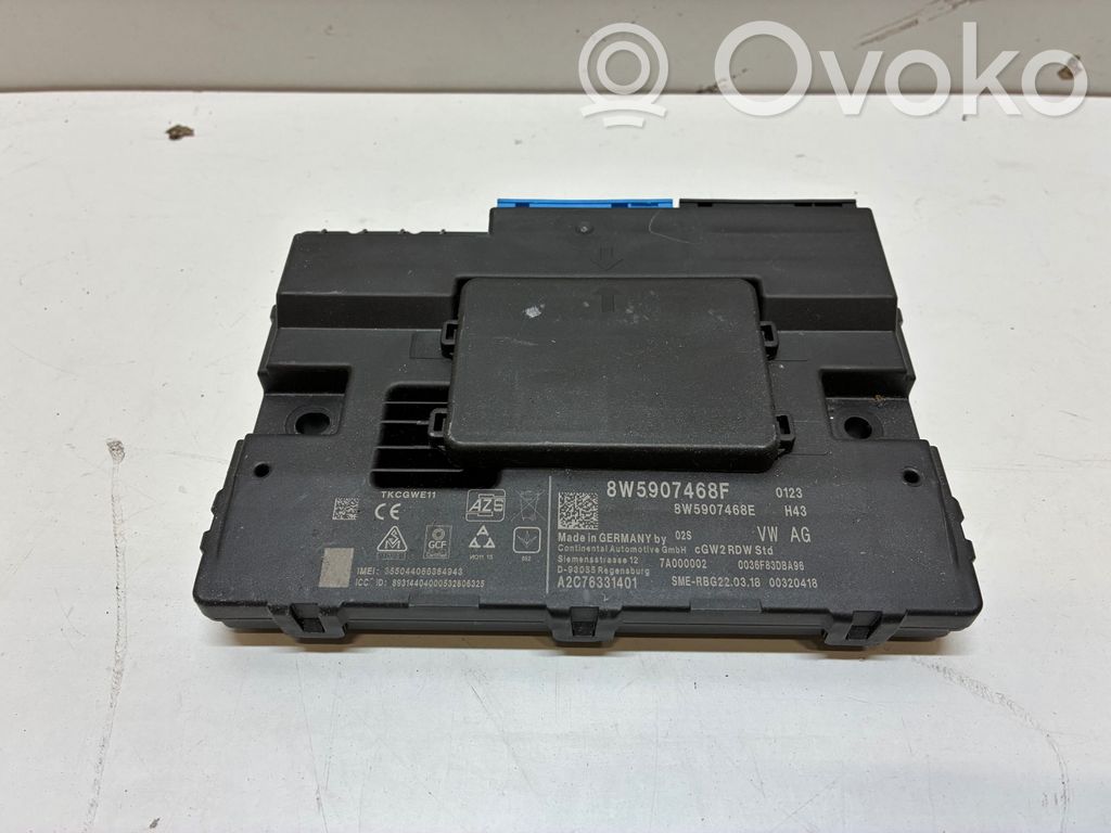 Audi A4 S4 B9 Gateway control module 