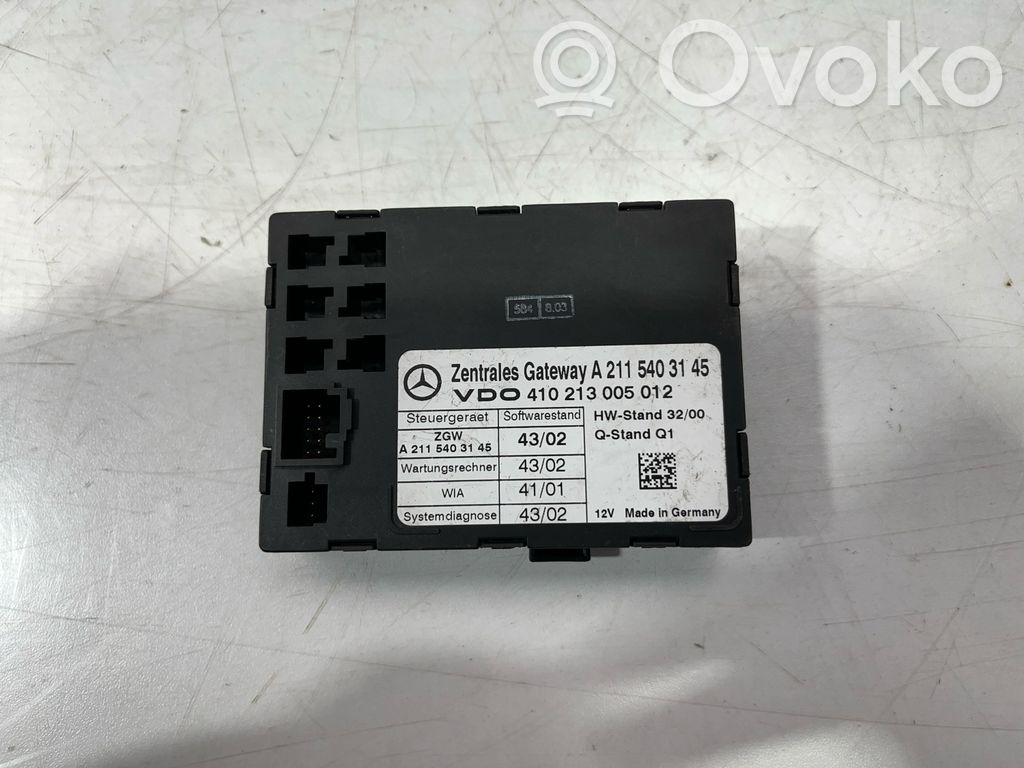 Mercedes-Benz E W211 Gateway-Steuermodul 