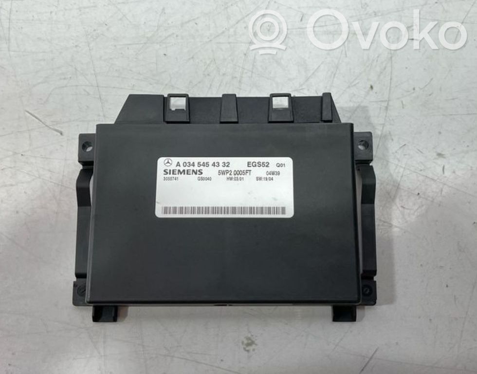 Mercedes-Benz C W203 Gearbox control unit/module 