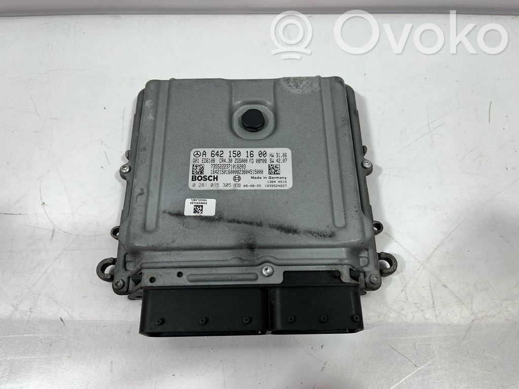Sterownik / Moduł ECU   A6421501600,0281015305,6421501600