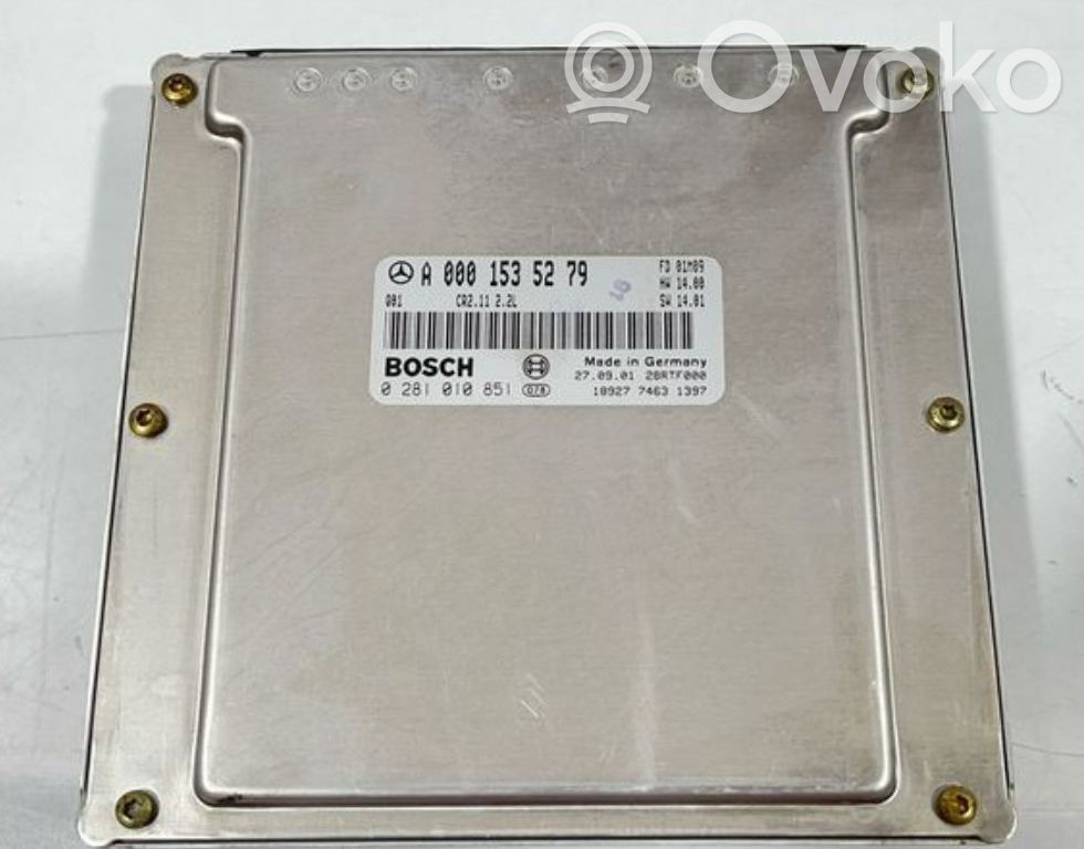 Mercedes-Benz C W203 Engine control unit/module 