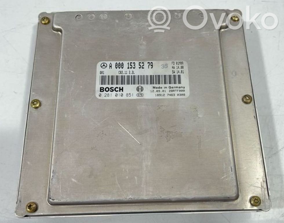 Mercedes-Benz C W203 Engine control unit/module 