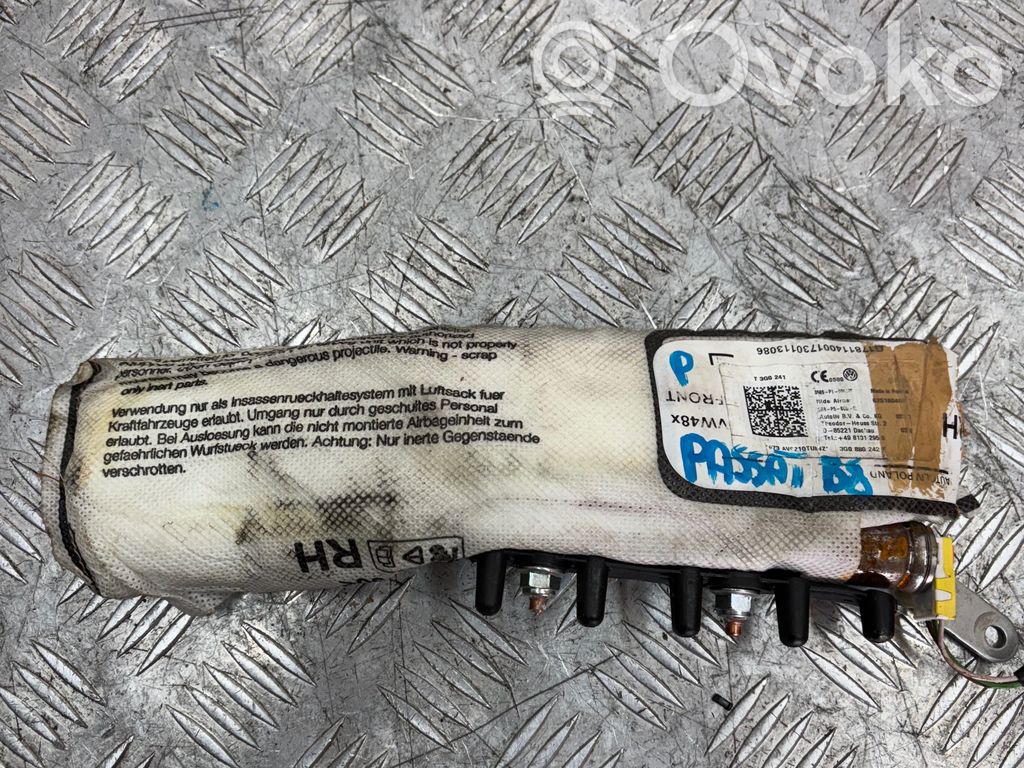 Volkswagen PASSAT B8 Poduszka powietrzna Airbag fotela 
